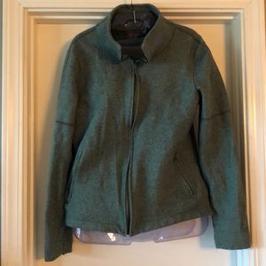 Ibex Wool Zip Up. Size Large.